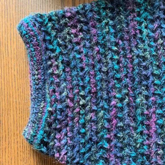 Vintage wool blend knit top - Picture 4 of 8